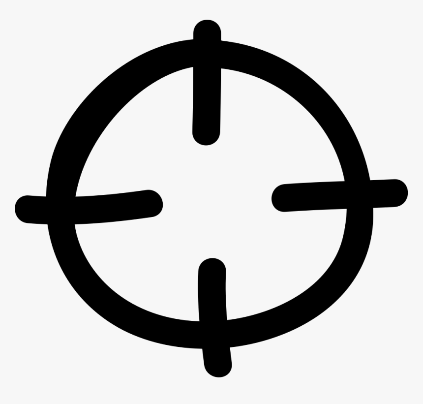 Target Icon Hand Drawn, HD Png Download, Free Download