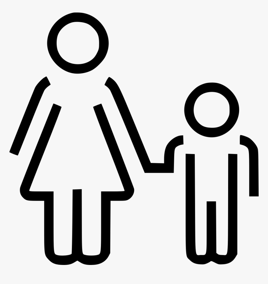 Mother Son - Mother And Daughter Icon Png, Transparent Png, Free Download