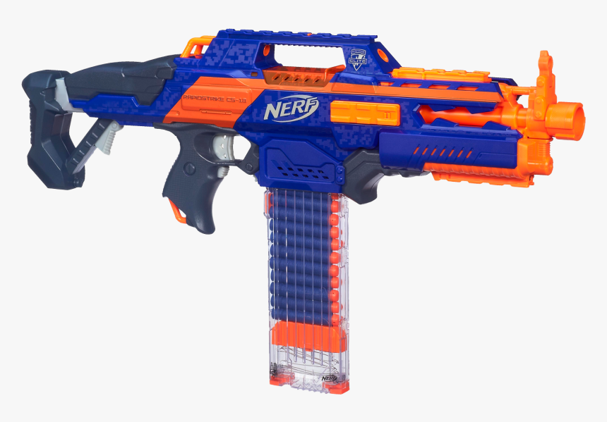 Nerf N-strike Elite Amazon - Nerf Gun Transparent Background, HD Png Download, Free Download