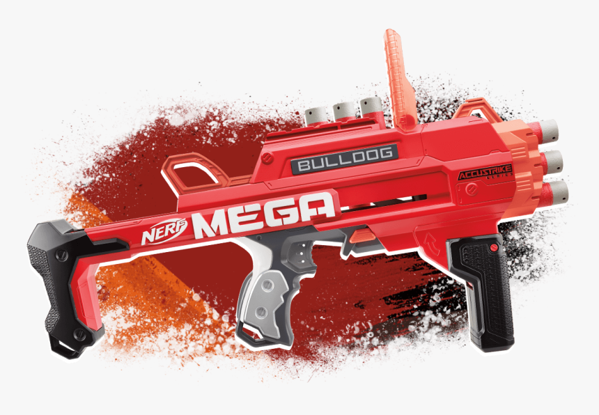 Transparent Nerf Gun Png Nerf Mega Bulldog Png Download Kindpng