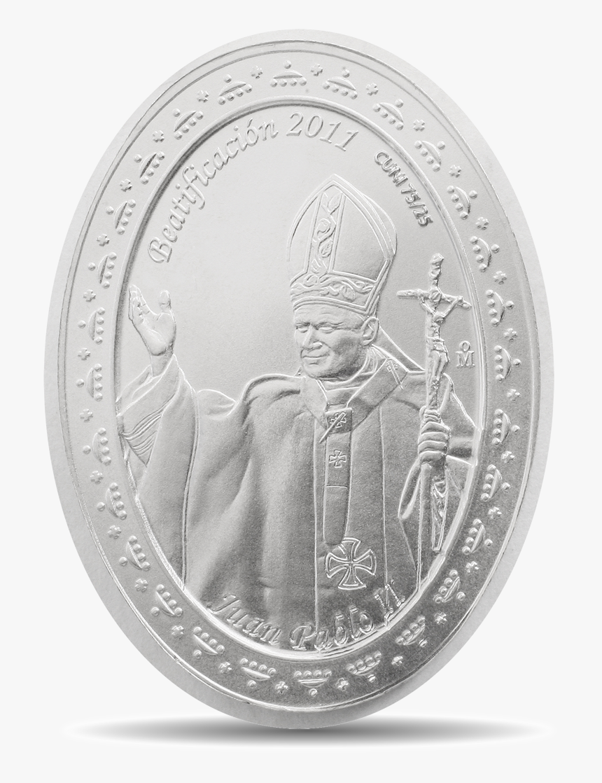 Medalla De Juan Pablo 2 Y Virgen, HD Png Download, Free Download