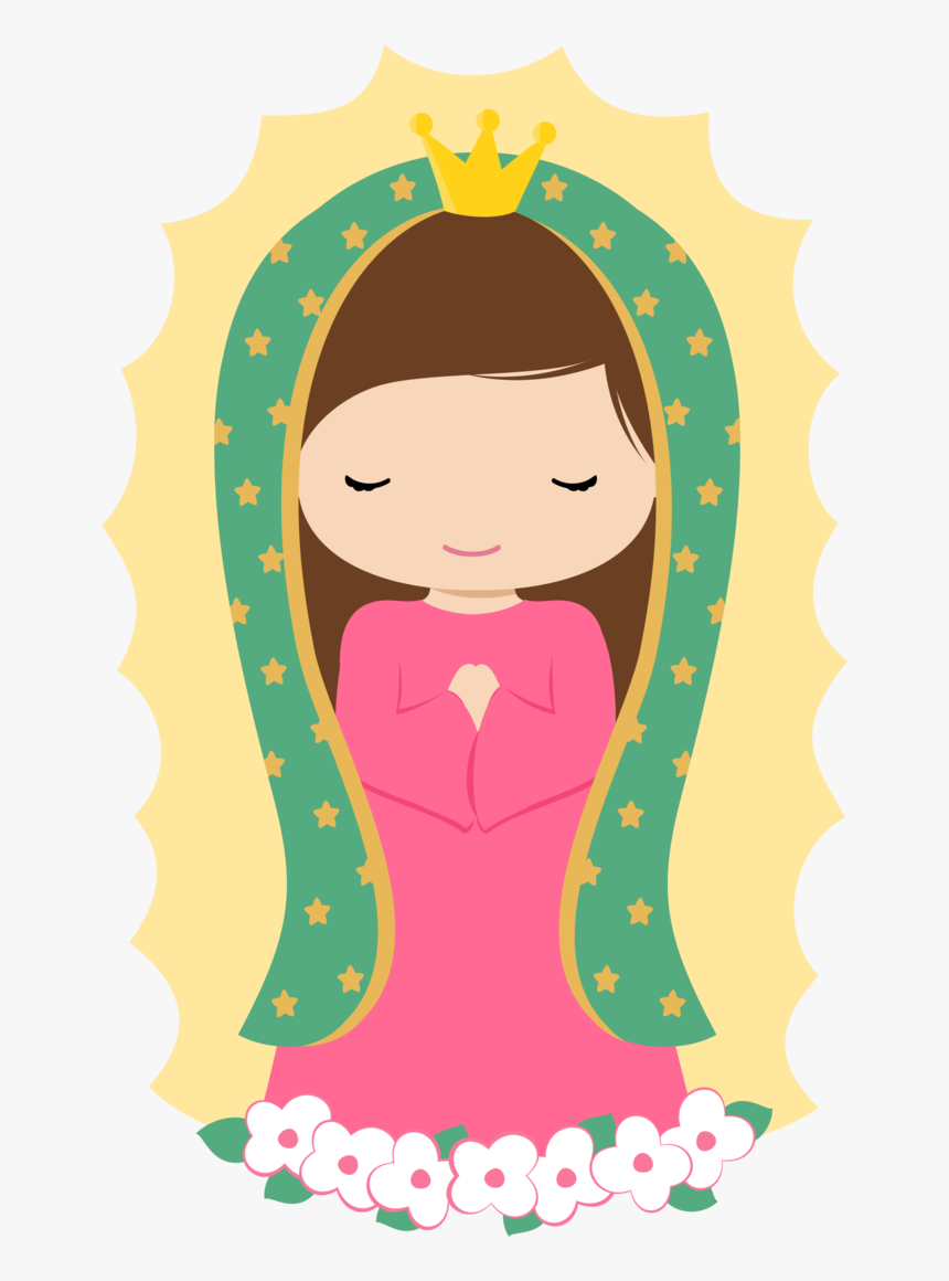 Our Lady Of Guadalupe Cartoon, HD Png Download, Free Download