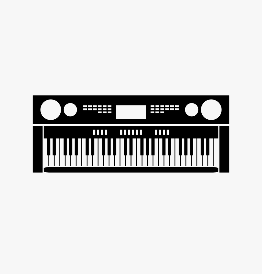 Piano Icon - Keyboard Piano Icon Png, Transparent Png, Free Download