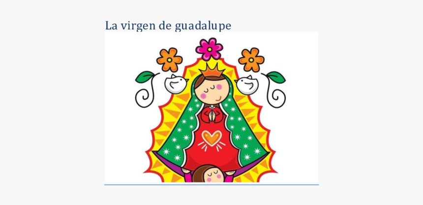 Virgen De Guadalupe Dibujo, HD Png Download, Free Download