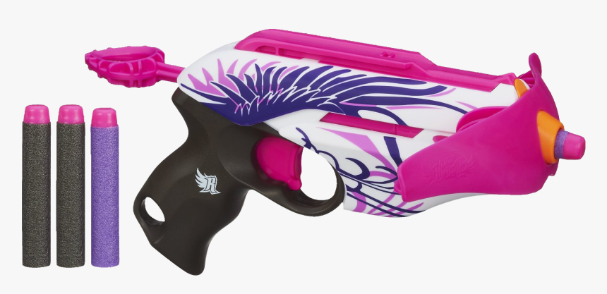 Nerf Gun Rebelle Pink Crush Blaster, Hd Png Download - Girl Nerf Guns, Transparent Png, Free Download
