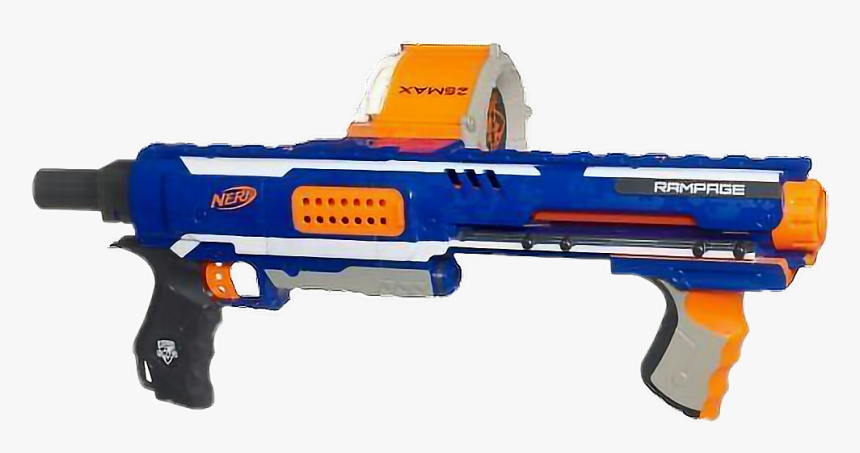 #freetoedit #nerf #gun #nerfgun #nerfguns #rapage #rifle - Nerf Machine Gun, HD Png Download, Free Download