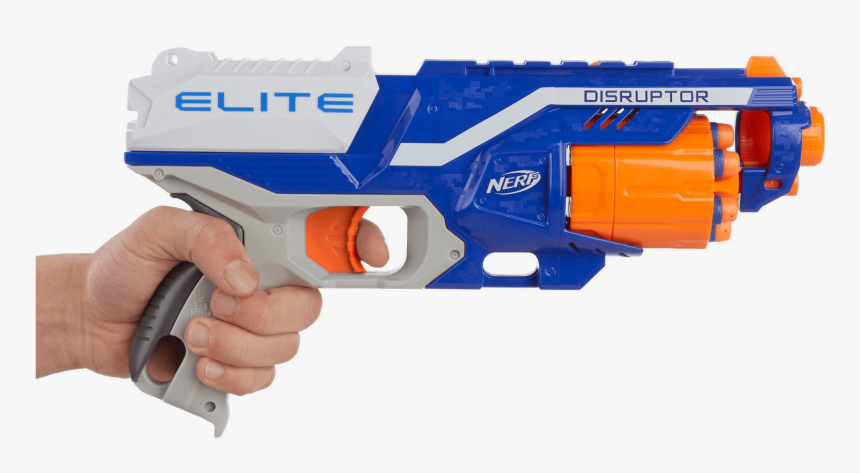 Nerf N-strike Elite Disruptor Soft Darts Gun Toy, 6 - Nerf N Strike Elite Disruptor, HD Png Download, Free Download