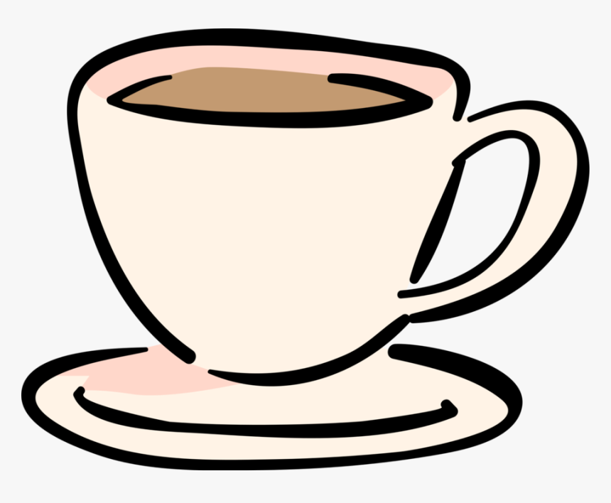 Vector Illustration Of Coffee Mug Beverage Cup - Xícara Vetor Png, Transparent Png, Free Download