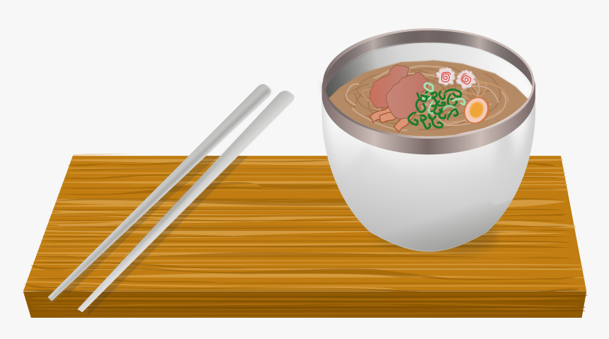 Transparent Chopstick Clipart - Clipart Of Ramen, HD Png Download, Free Download