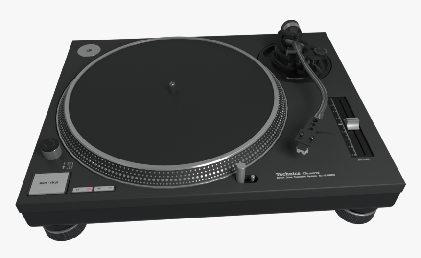 Technics 1200 3d Model, HD Png Download, Free Download