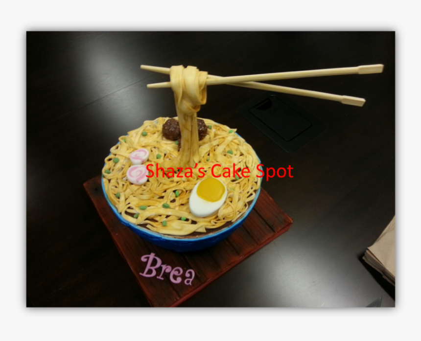 Ramen Noodle Bowl Cake On Cake Central - Ramen Noodle Bowl Cake, HD Png Download, Free Download