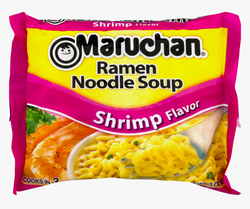 Maruchan Shrimp Flavor Ramen Noodle Soup, 3 Oz - Ramen Noodles Shrimp Flavor, HD Png Download, Free Download