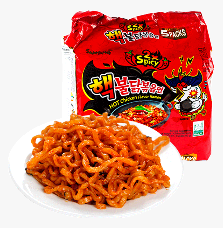 2x Spicy Ramen Noodles, HD Png Download, Free Download