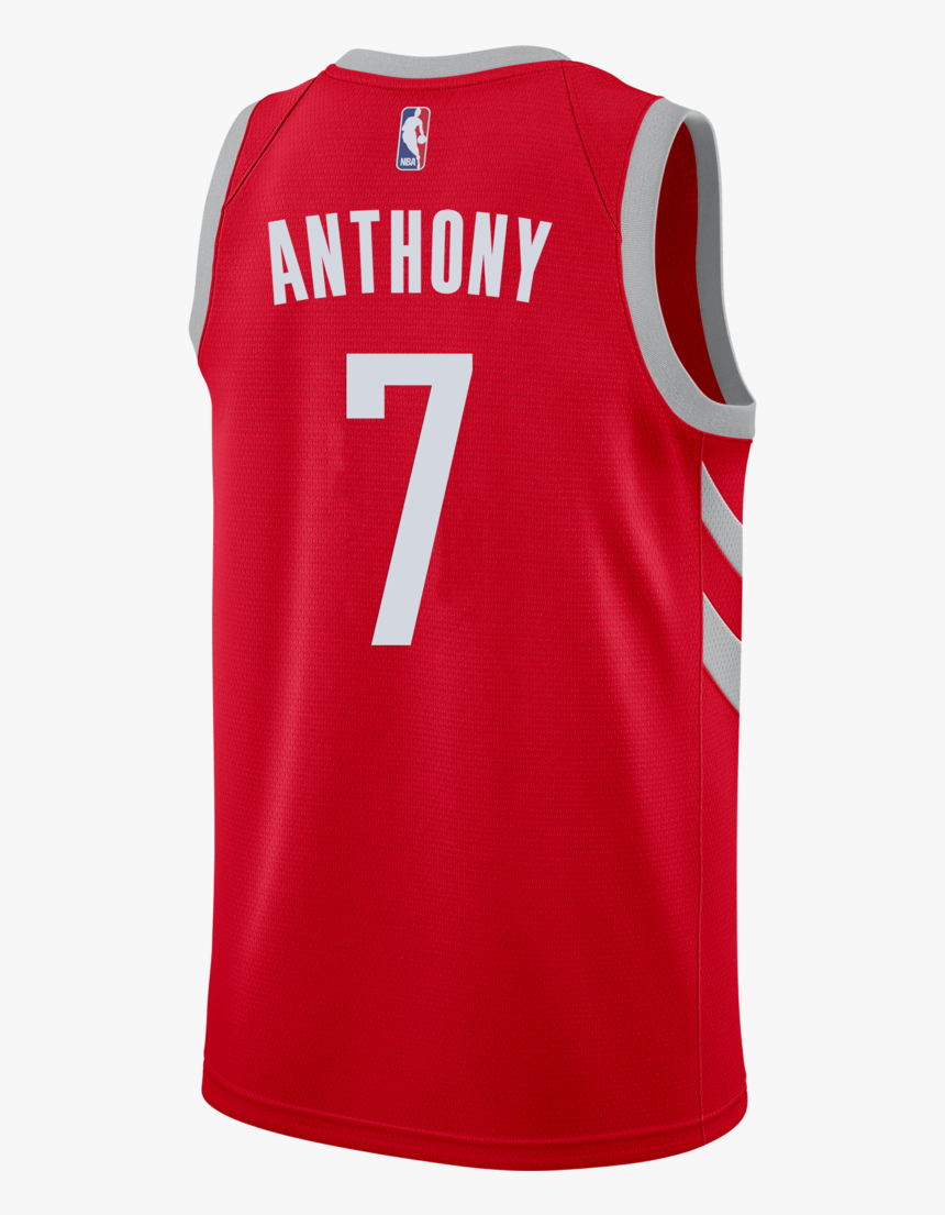 Men"s Houston Rockets Nike Carmelo Anthony Icon Edition - James Harden Jersey Png, Transparent Png, Free Download