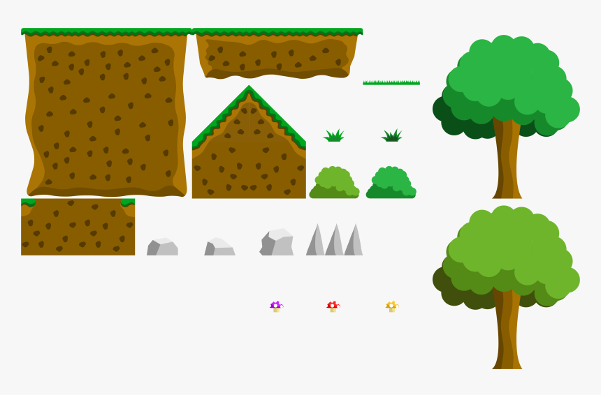 Preview - Free Grass Tileset 2d, HD Png Download, Free Download