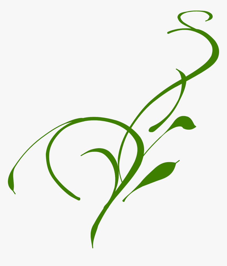 Green Grass Blade Free Picture - Vine Clip Art, HD Png Download, Free Download