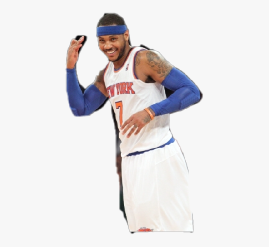 Interesting Freetoedit - Carmelo Anthony Knicks Hyped, HD Png Download, Free Download