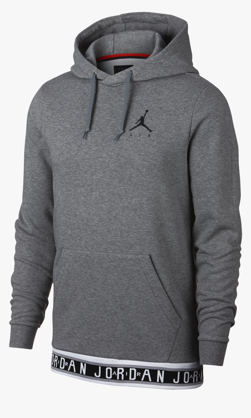 Air Jordan Jumpman Air Hbr Hoodie - Jordan Jumpman Hbr Hoodie Grey, HD Png Download, Free Download