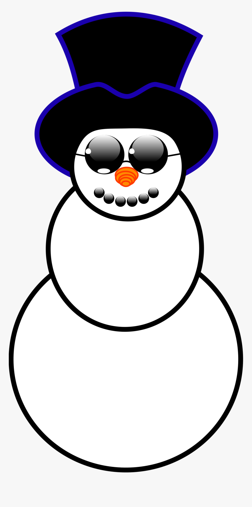 Snowman Clipart By Hextrust - Snowman With Sunglasses Clipart, HD Png Download, Free Download