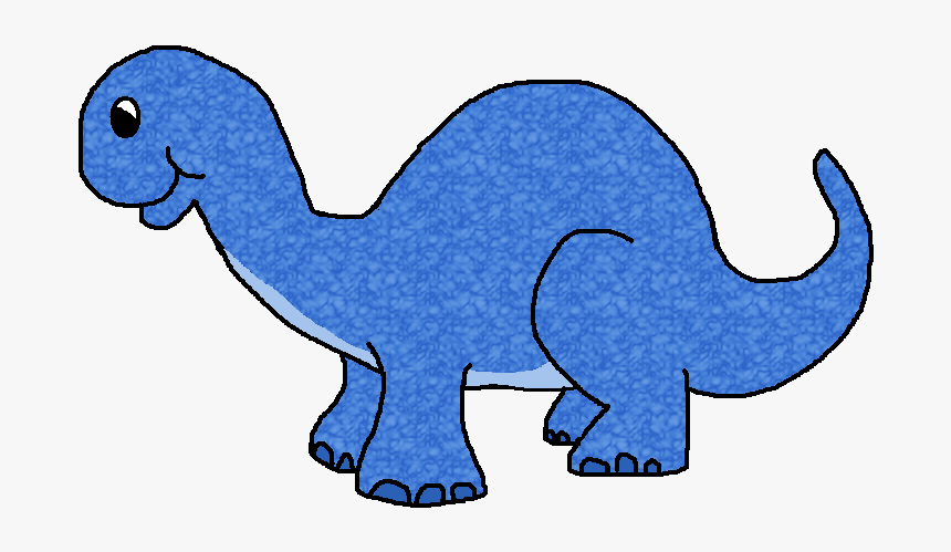 Cartoon Dinosaur Clipart Black, HD Png Download, Free Download