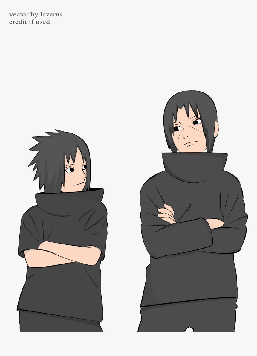 Itachi And Sasuke Manga , Png Download - Naruto Anime And Manga Difference, Transparent Png, Free Download