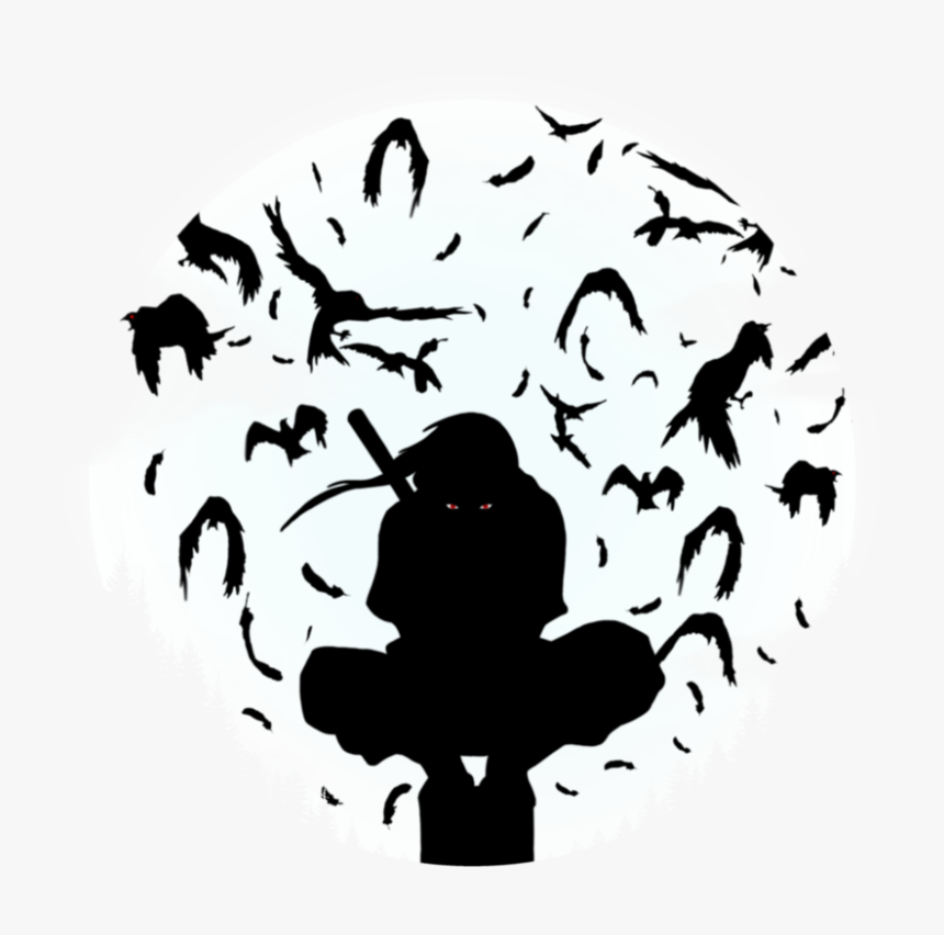 Itachi Uchiha By Kumoaoiro - Itachi Uchiha Silhouette, HD Png Download, Free Download