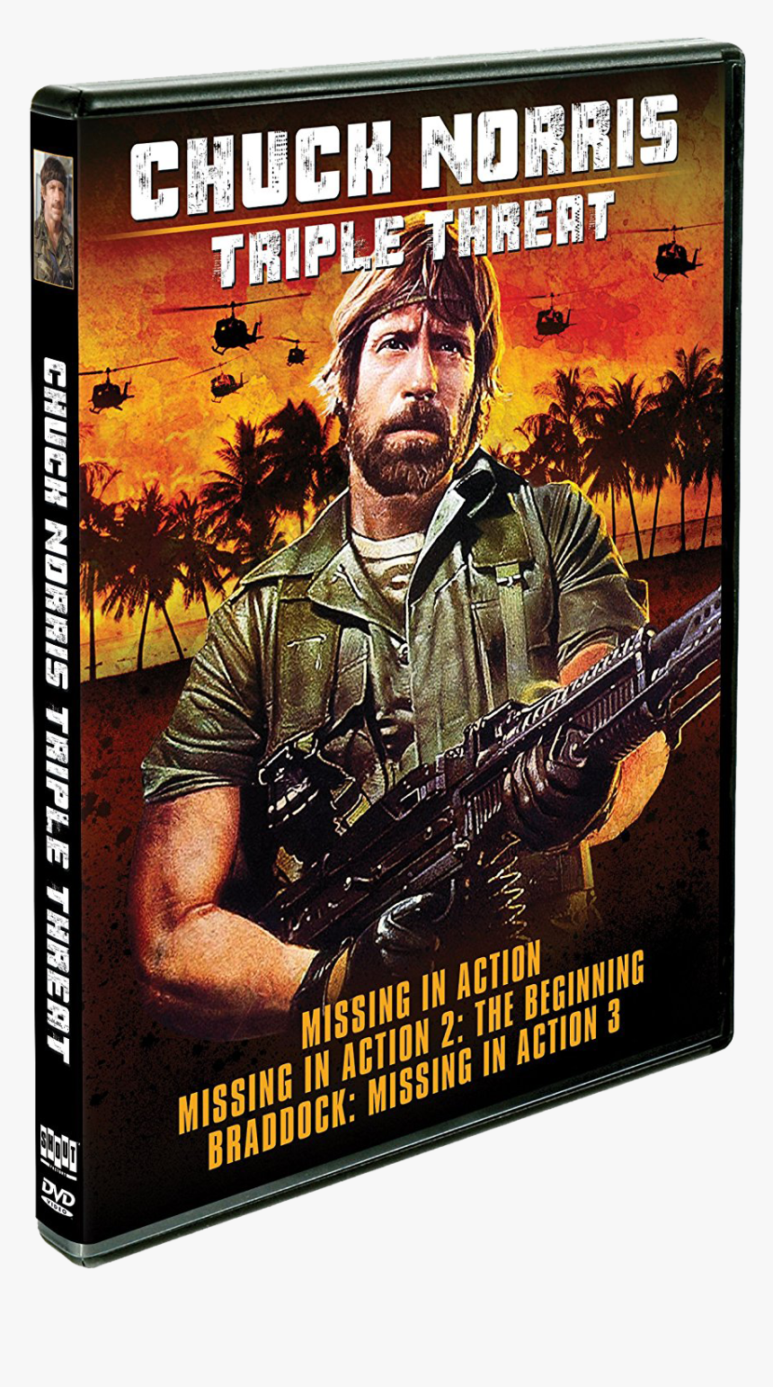 Chuck Norris - Chuck Norris Triple Threat, HD Png Download, Free Download