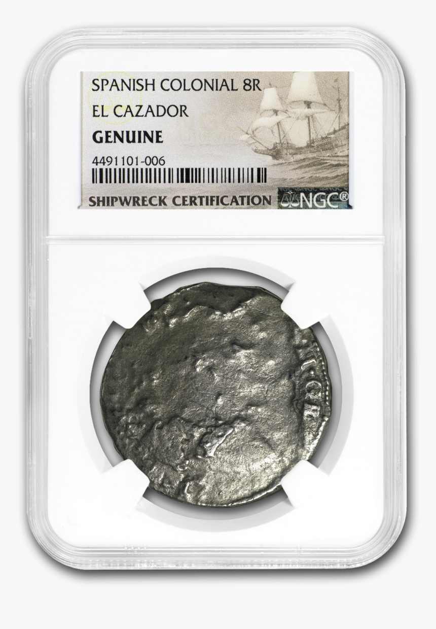 Buy Spain Silver 8 Reales Low Grade Ngc Coin Online - Silver, HD Png Download, Free Download