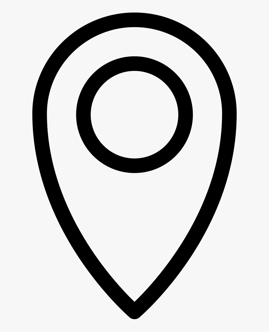 Free Maps And Flags Icons - Location White Icon Pin Png, Transparent Png, Free Download