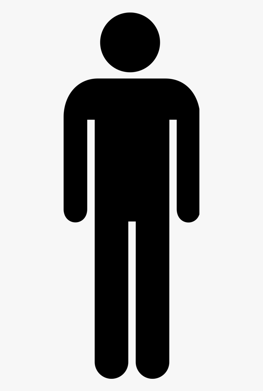 Men Toilet Sign Png, Transparent Png, Free Download