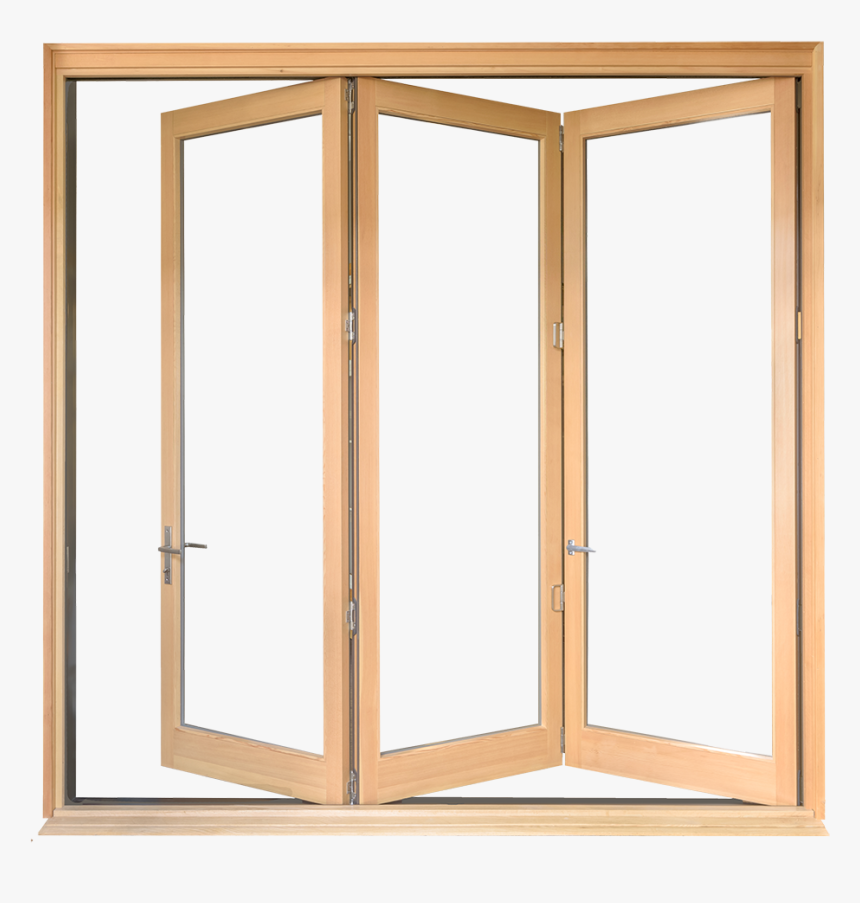 Wood Bifold Exterior Doors, HD Png Download, Free Download