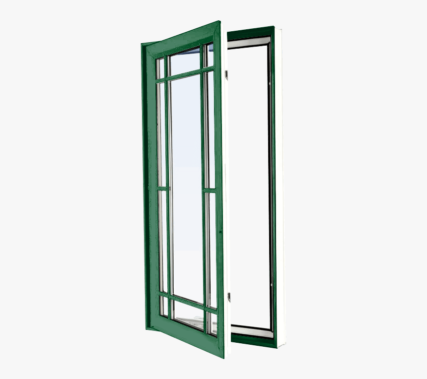 Custom Forest Green Color Vinyl Replacement Casement - Shower Door, HD Png Download, Free Download