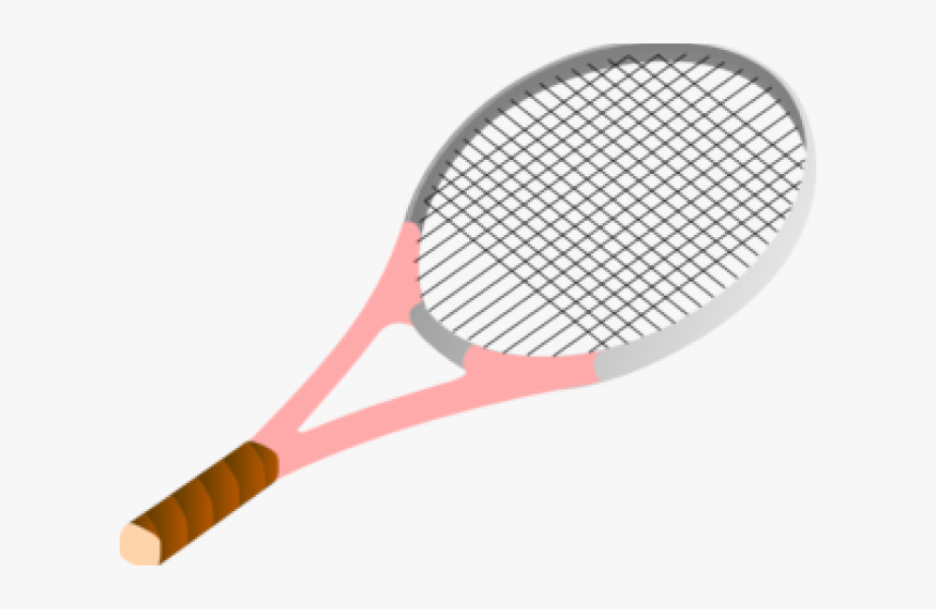 Tennis Ball Clipart Pink - Tennis Racket Clipart, HD Png Download, Free Download