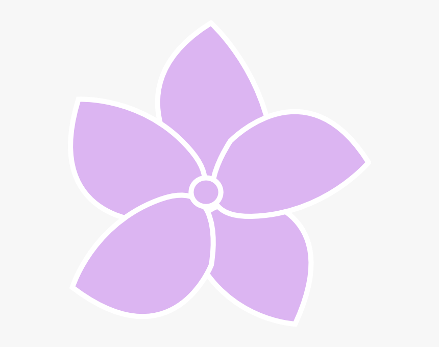 Hydrangea Flower Purple Png - Vector Hydrangea, Transparent Png, Free Download