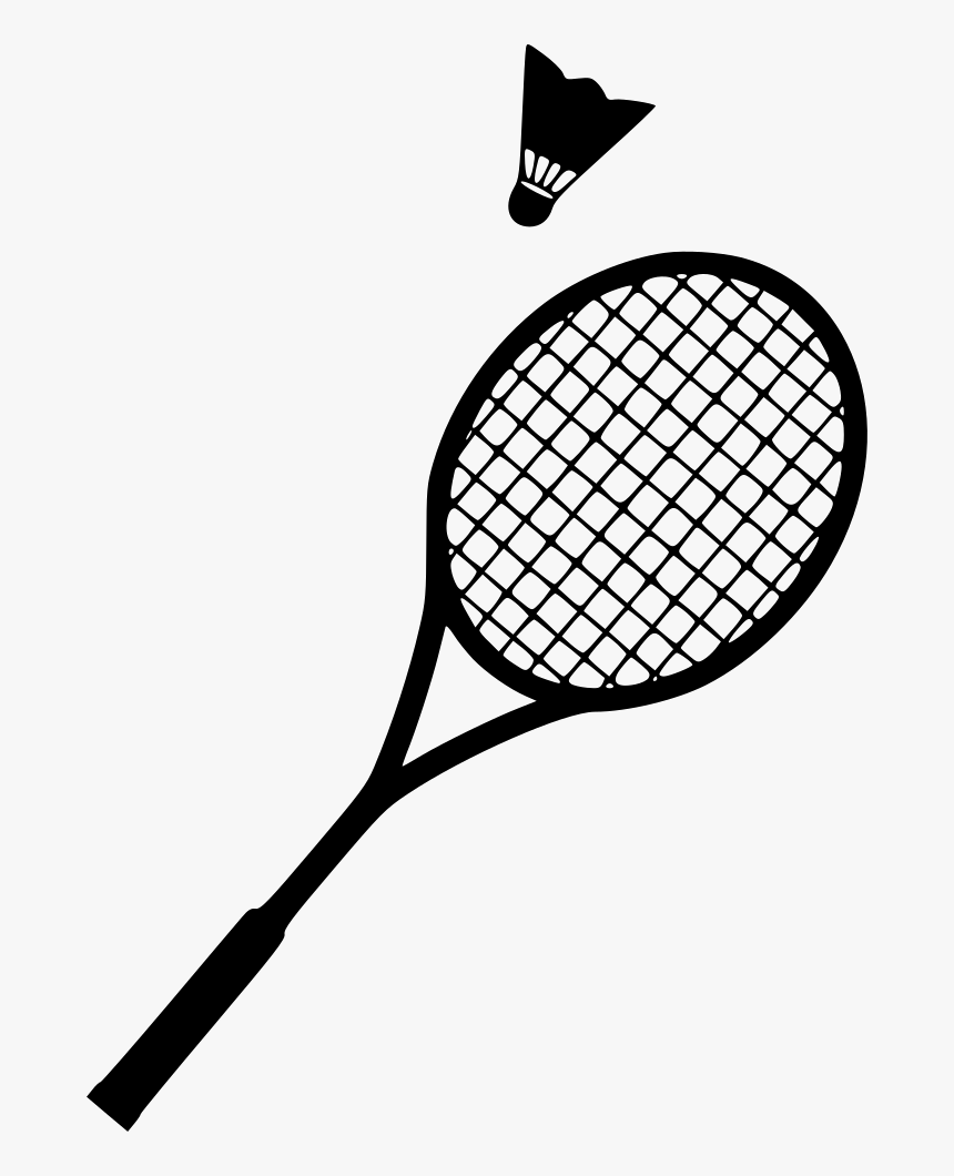 Tennis Racket Accessory Clipart Transparent Background Badminton Hd Png Download Kindpng