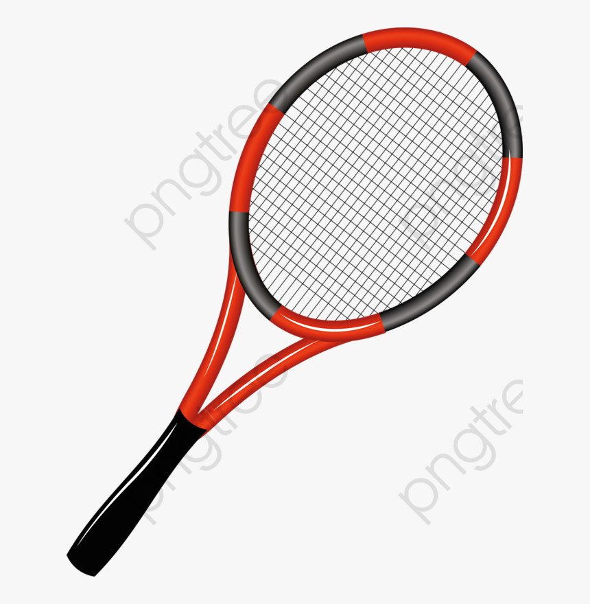 Racket Clipart Cartoon - Tennis Racket Cartoon Transparent, HD Png Download, Free Download