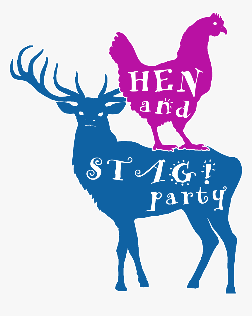 Hen And Stag Party - Chicken, HD Png Download - kindpng.