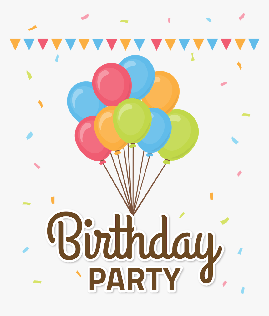 Birthday Party Png Wallpapers - Graphic Design, Transparent Png, Free Download