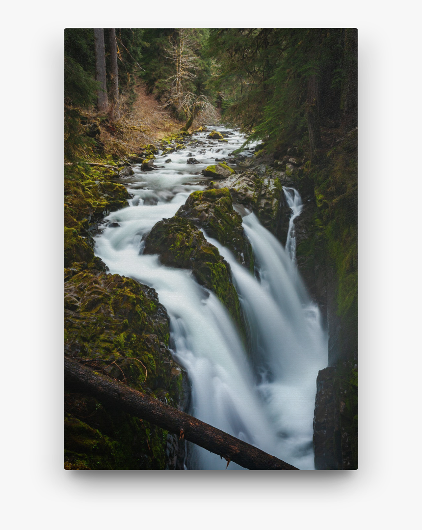 Canvas By Ben Klea - Olympic National Park, Sol Duc Falls, HD Png Download, Free Download