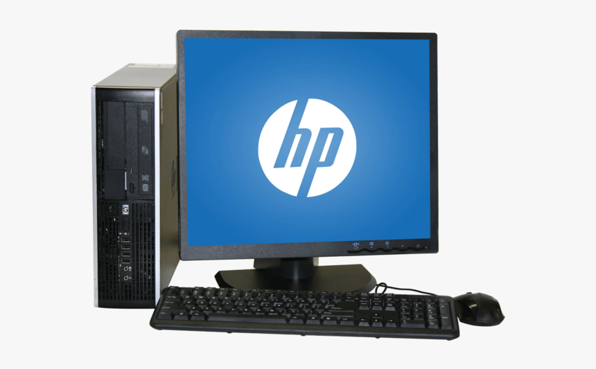 Hp 6300 Elite Pro Intel I3 Desktop Pc - Desktop Computer, HD Png Download, Free Download