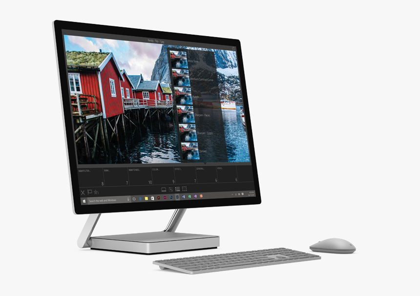 Microsoft Surface Studio With A Transparent Background, HD Png Download, Free Download