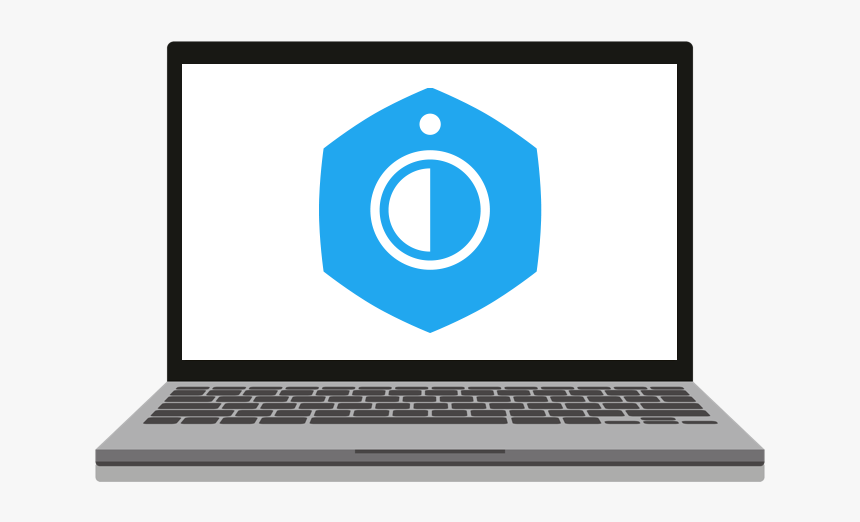 Mycroft Desktop Logo - Blue Computer Png Logo, Transparent Png, Free Download