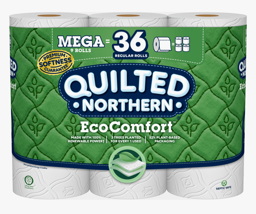 Quilted Northern Ecocomfort Toilet Paper - Quilted Northern Eco Comfort, HD Png Download, Free Download
