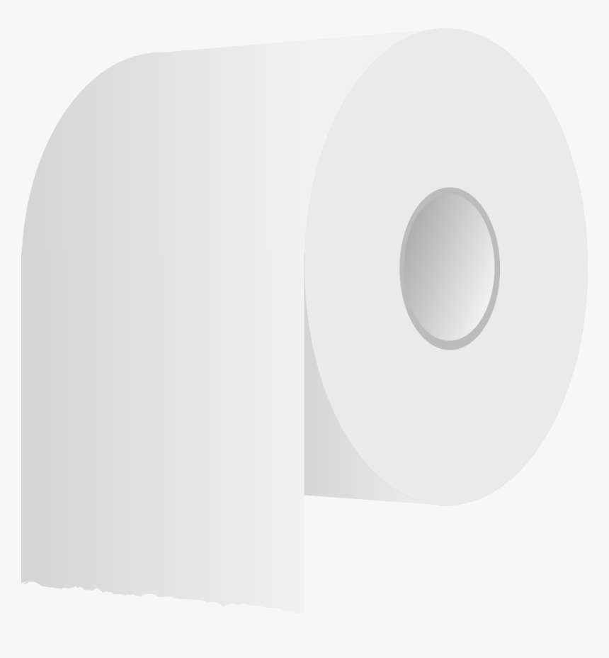 White Toilet Roll - Tissue Vector Png, Transparent Png, Free Download