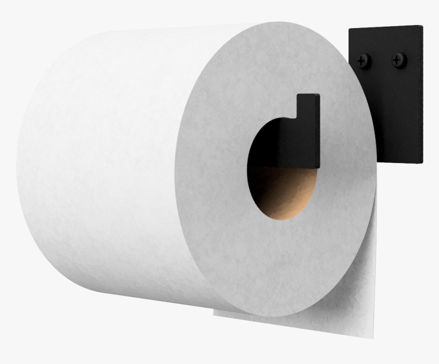 Toilet Paper Holder - Sorte Knager Til Badeværelse, HD Png Download, Free Download