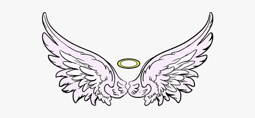 Angel Wings Drawing Png, Transparent Png, Free Download