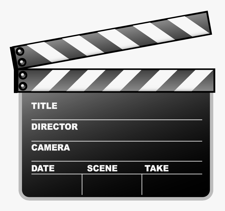 Transparent Movie Clapper Png, Png Download, Free Download