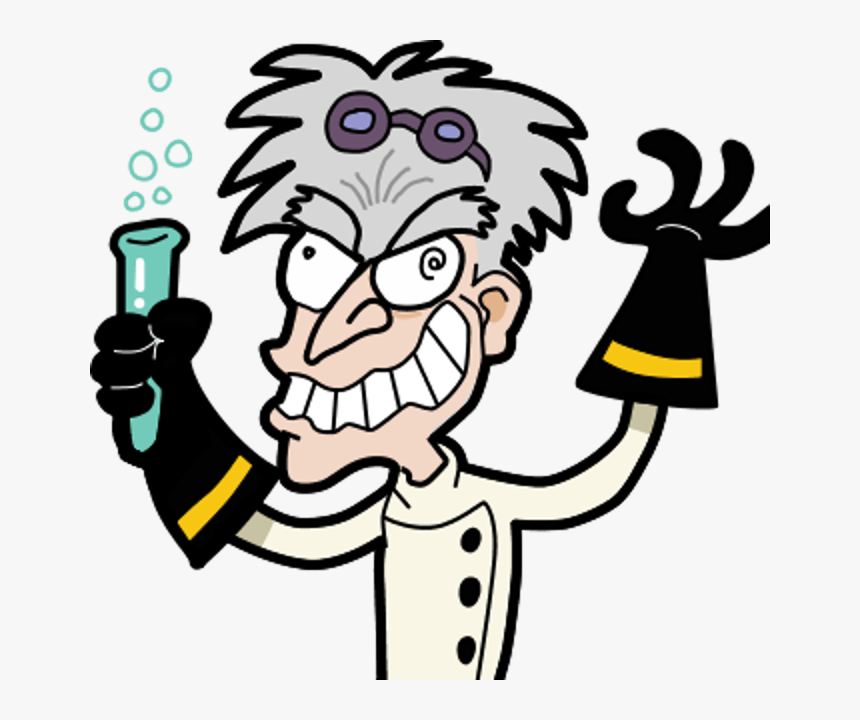 Mad Science Clipart Free - Mad Scientist Clipart, HD Png Download, Free Download