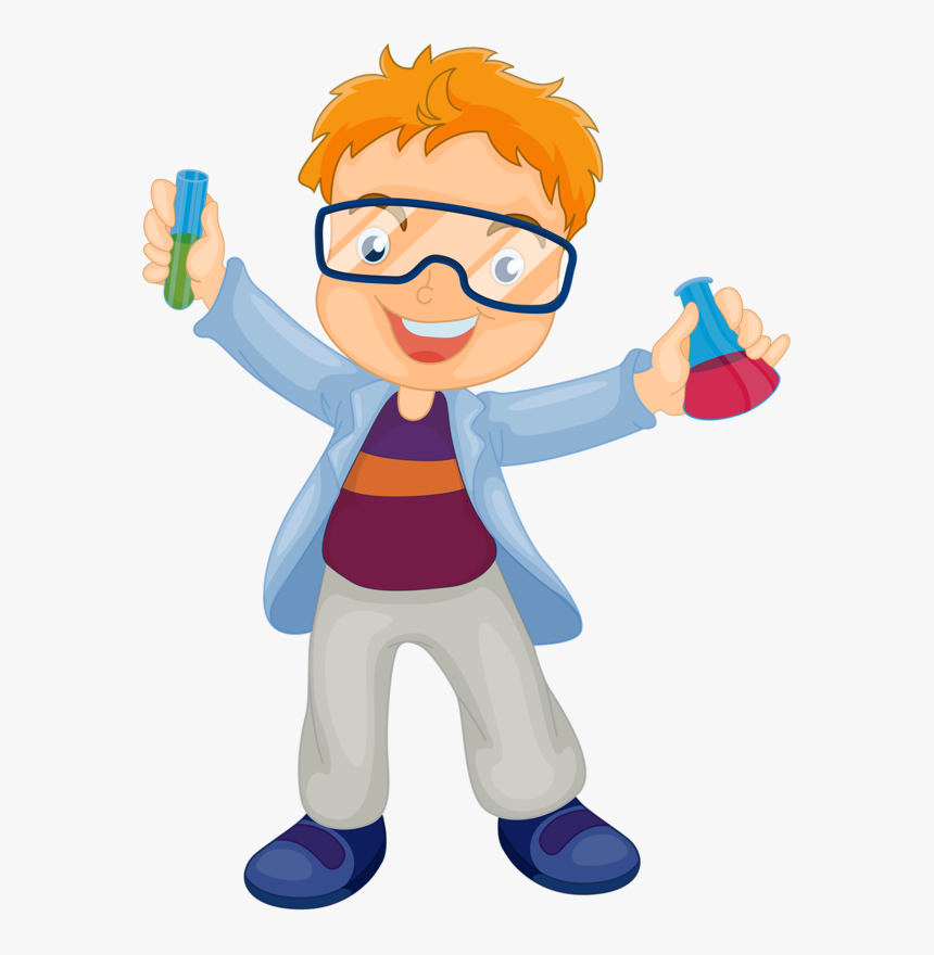 Scientist Clipart Png - Young Scientist Clip Art, Transparent Png, Free Download