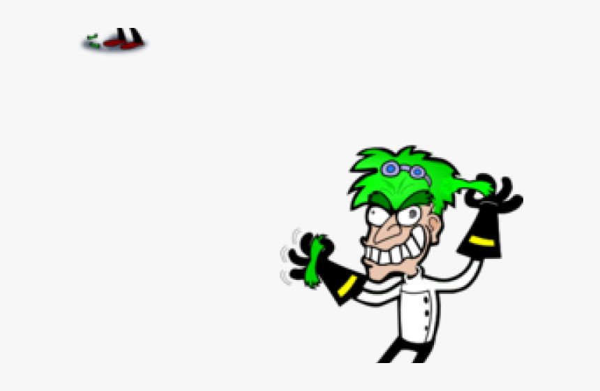 Scientist Clipart Mad Scientist - Mad Scientist Clipart, HD Png Download, Free Download